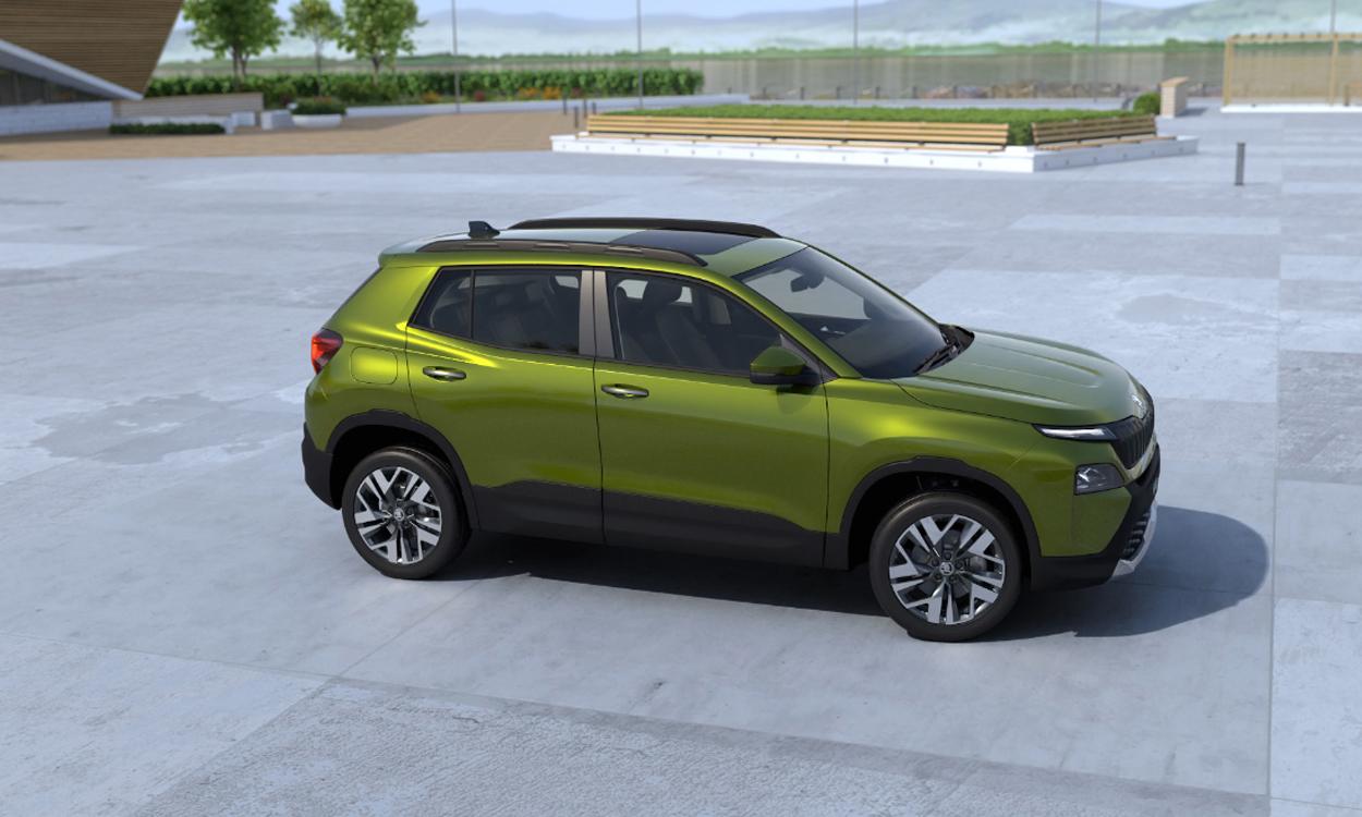 Skoda kylaq Right side view