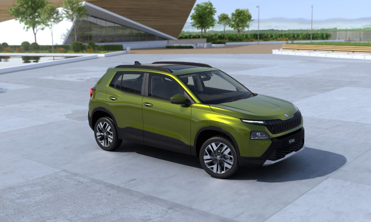 Skoda kylaq Right side view