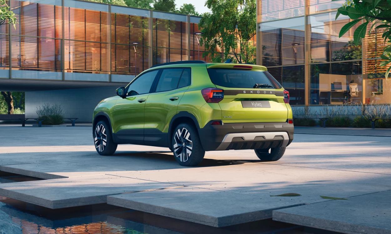 Skoda kylaq rear view