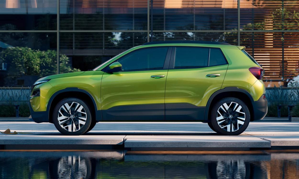 Skoda kylaq sideview