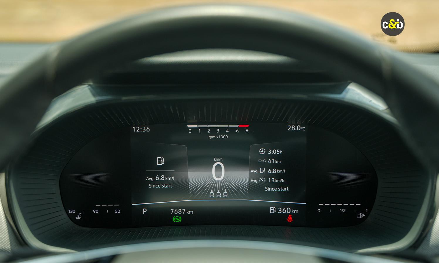 Skoda Kylaq Speedometer