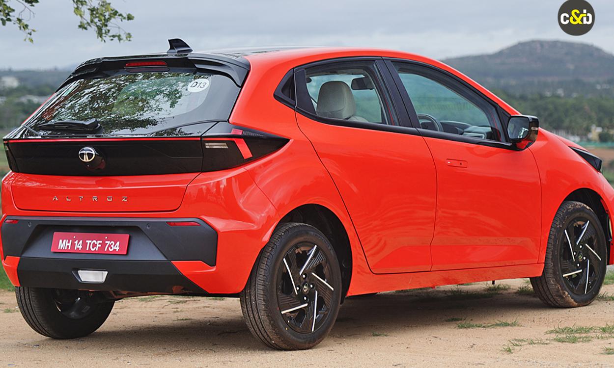 Tata Altroz Facelift Rear look