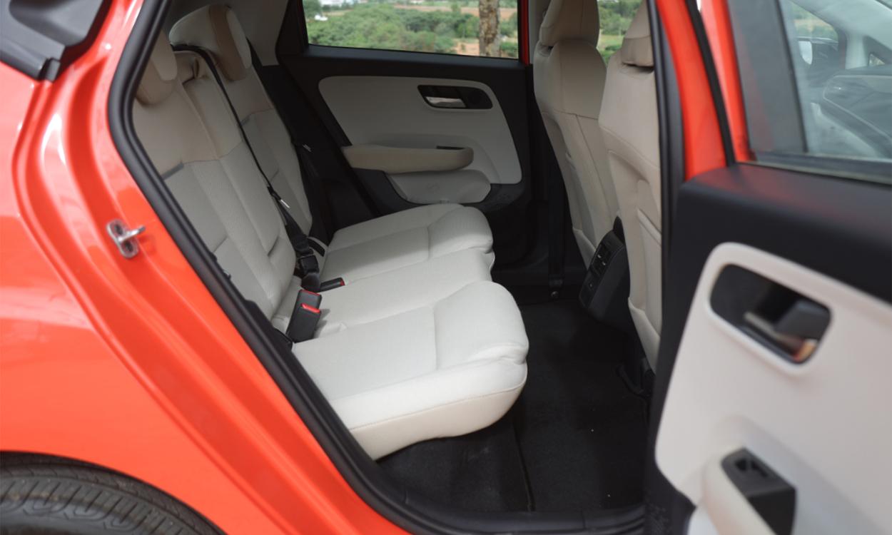 Tata Altroz Facelift Rear Seats