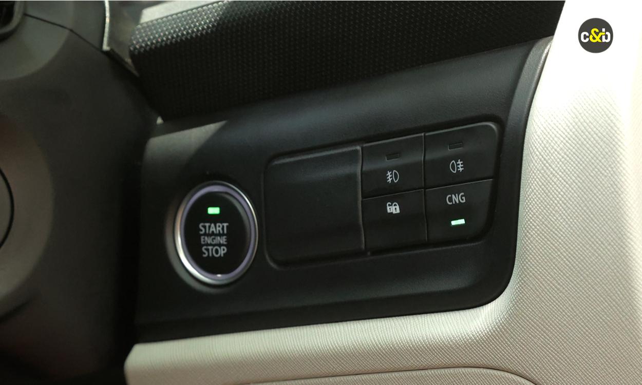 Tata Altroz Start Stop Button