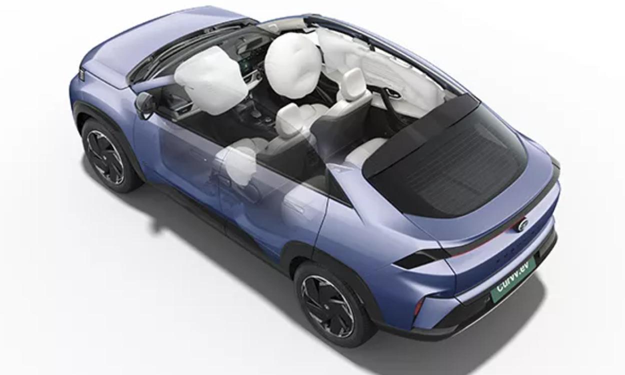 Tata curvv ev 6 Airbags New