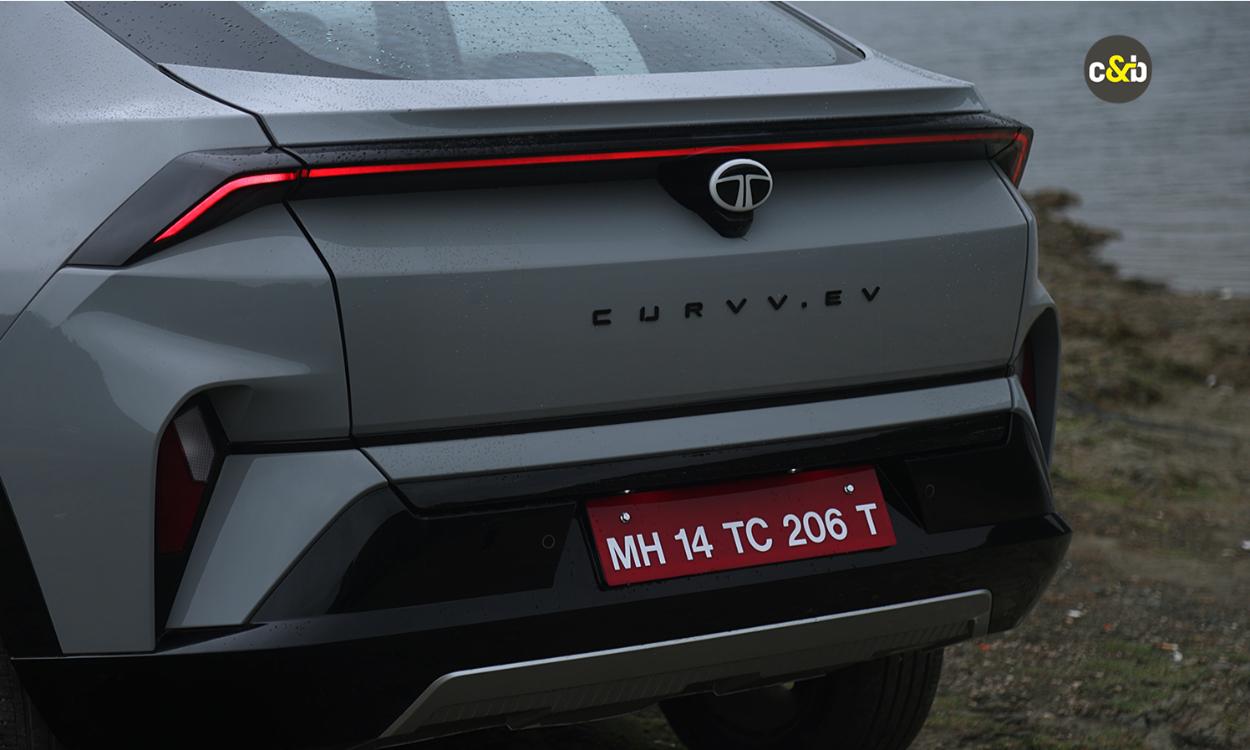 Tata Curvv Ev Rear Look