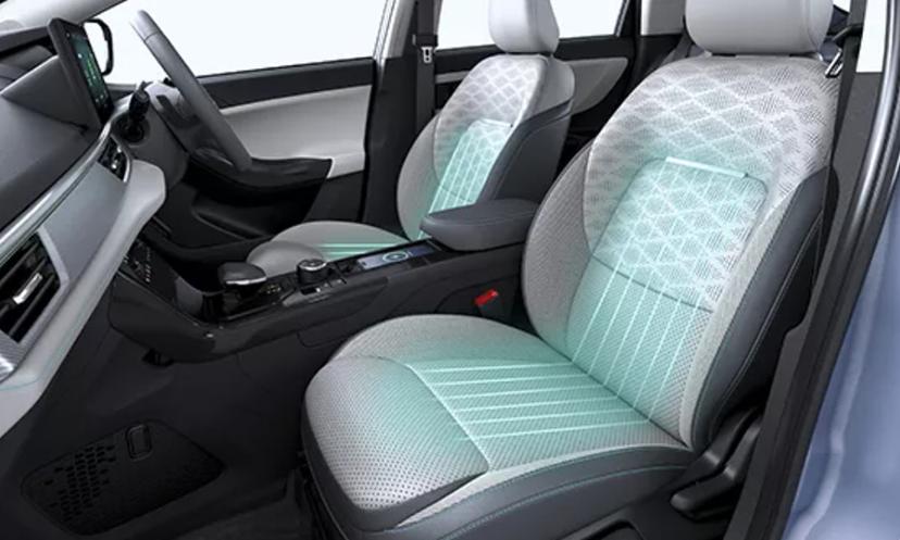 Tata Curvv Ev Advanced Comfort Seats With Ventilation 2