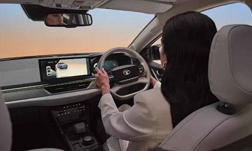 Tata Curvv Ev Blind Spot View Monitor 4