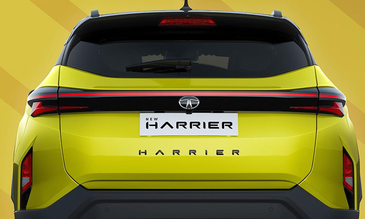 Tata harrier rear look