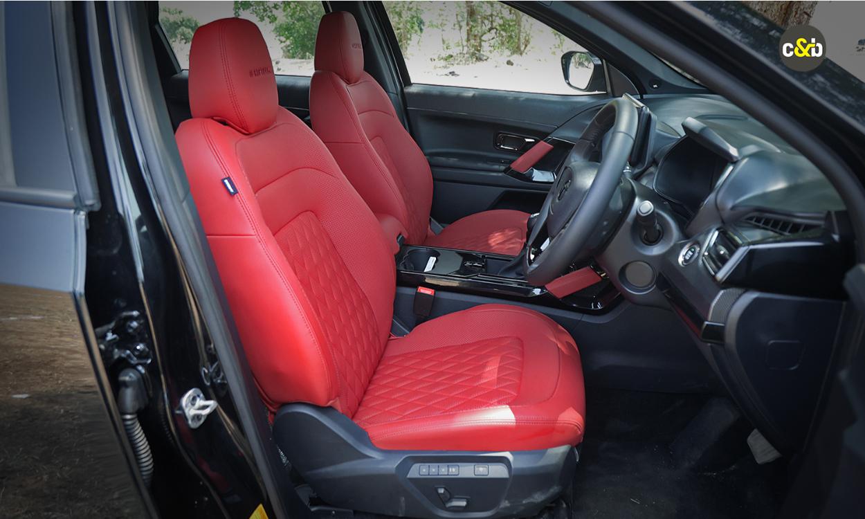 Tata Harrier Front Seat