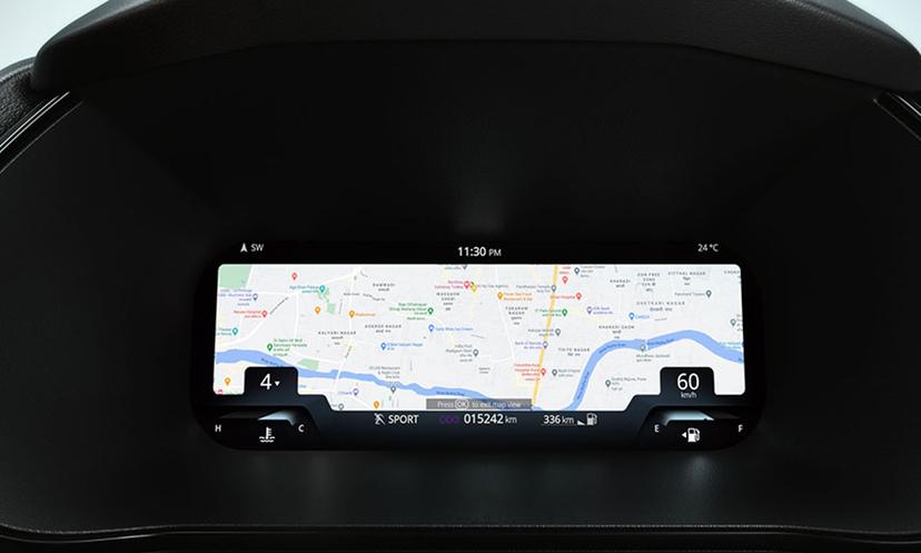 Tata Harrier Navigation