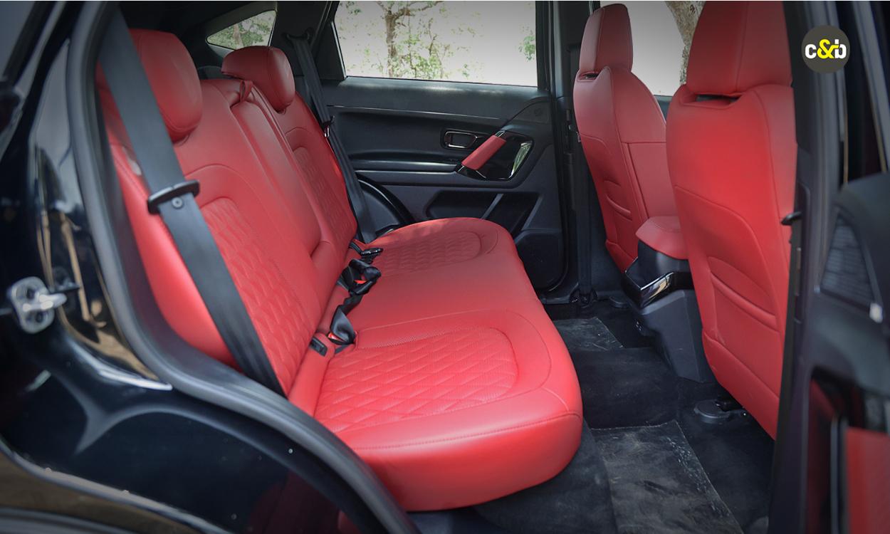 Tata Harrier Rear Seat