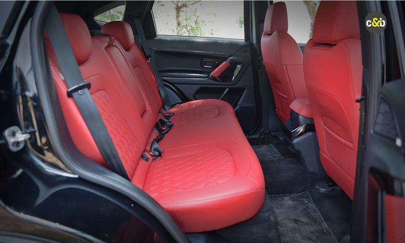 Tata Harrier Rear Seat