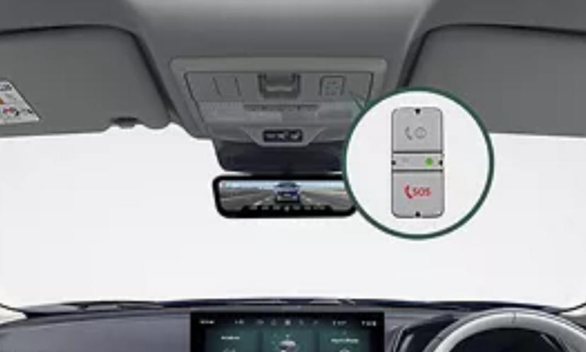 Harrier Ev Eturna Front Dashboard Teal Ambient