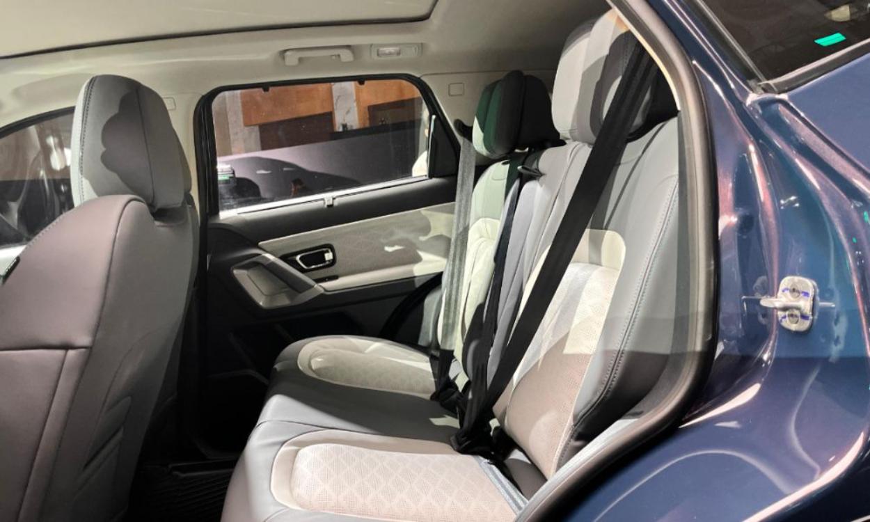 Tata Harrier Ev 3 Rear seats