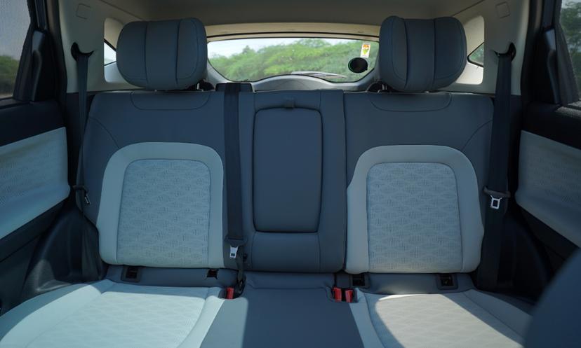 Tata Harrier Ev Rear Seats