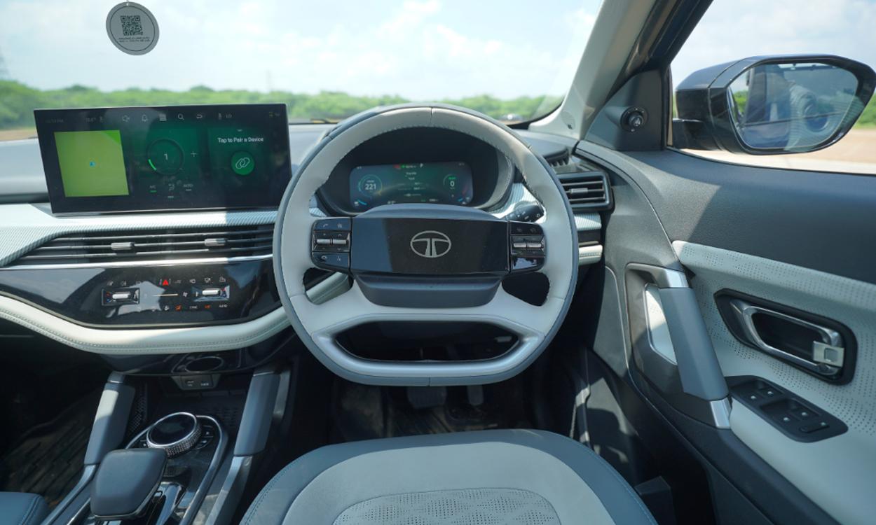 Tata Harrier Ev Steering