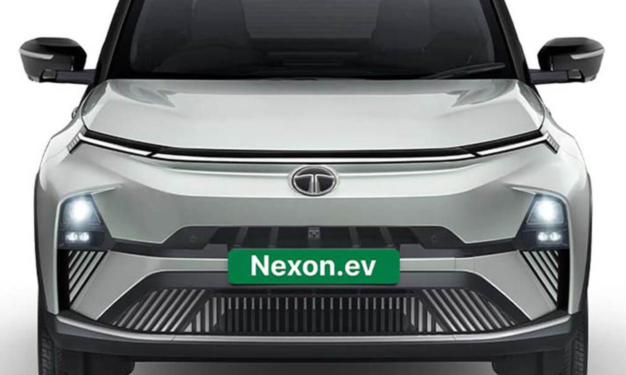 Tata nexon ev auto headlamps
