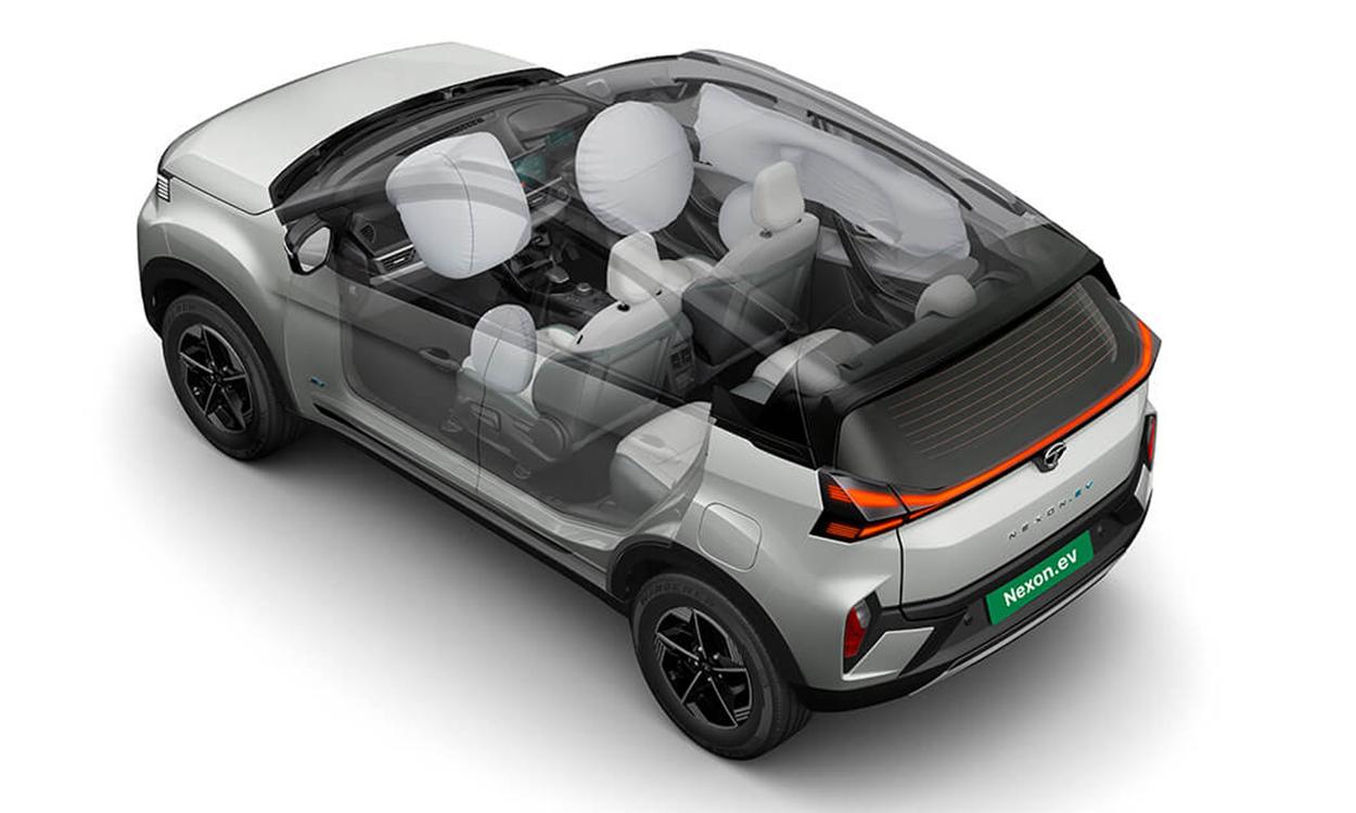 Tata nexon ev airbags