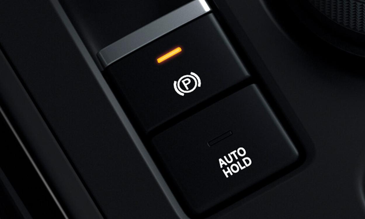 Tata nexon ev electric parking brake