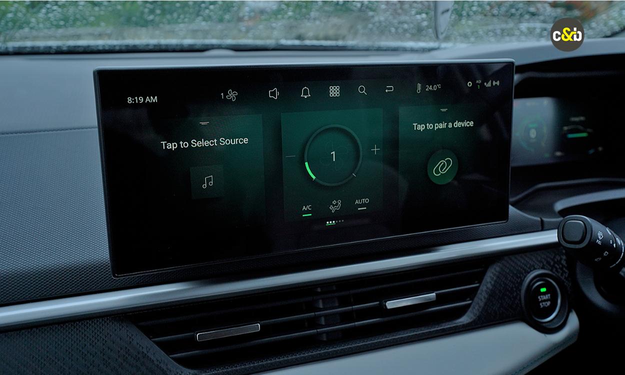 Tata Nexon Ev Information Display