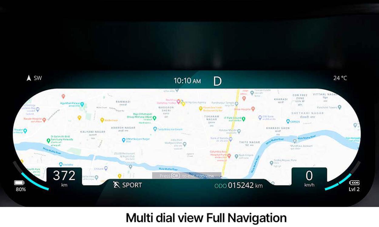 Tata nexon ev navigation Full View