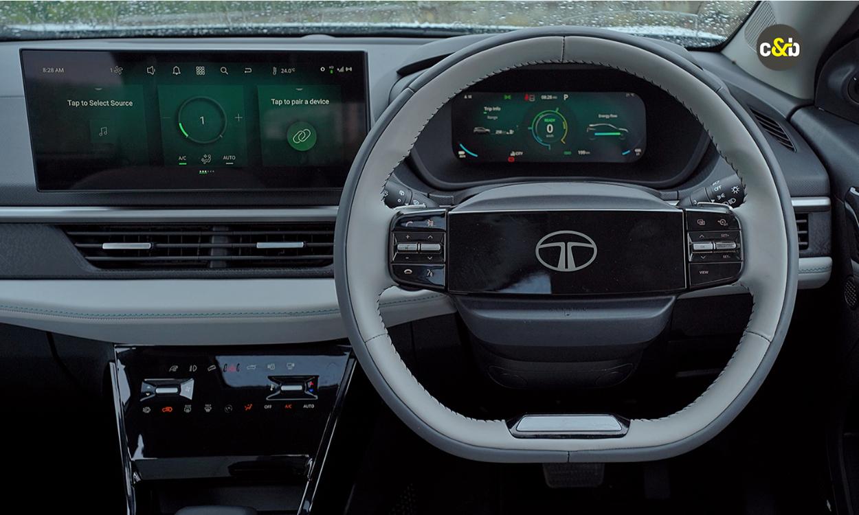 Tata Nexon Ev Steering