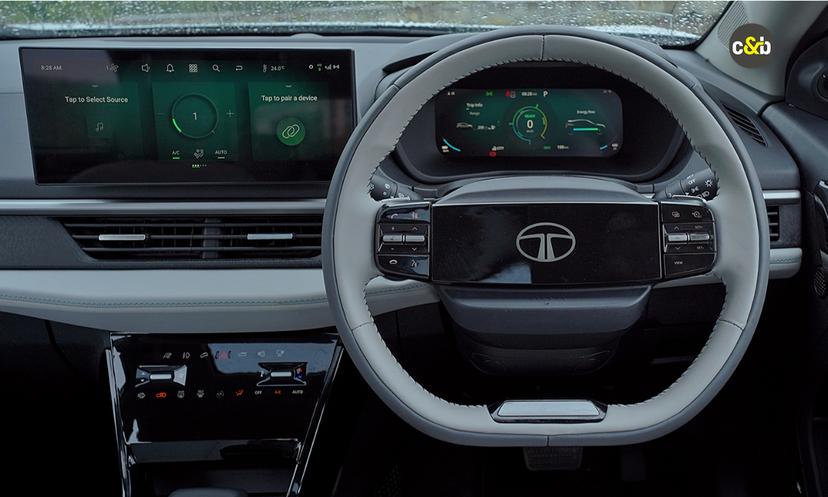 Tata Nexon Ev Steering