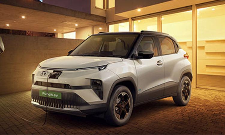 Front Charging Port Of Punch Ev