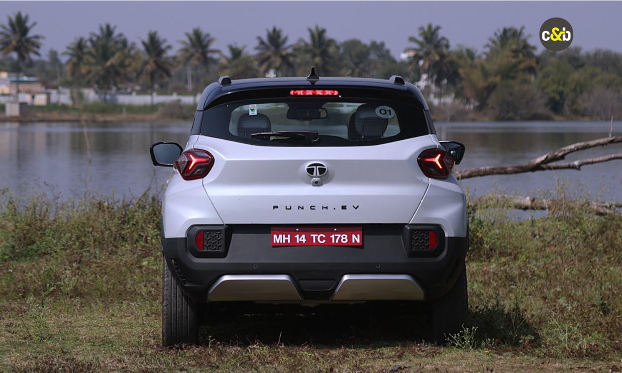 Tata Punch Ev Rearview