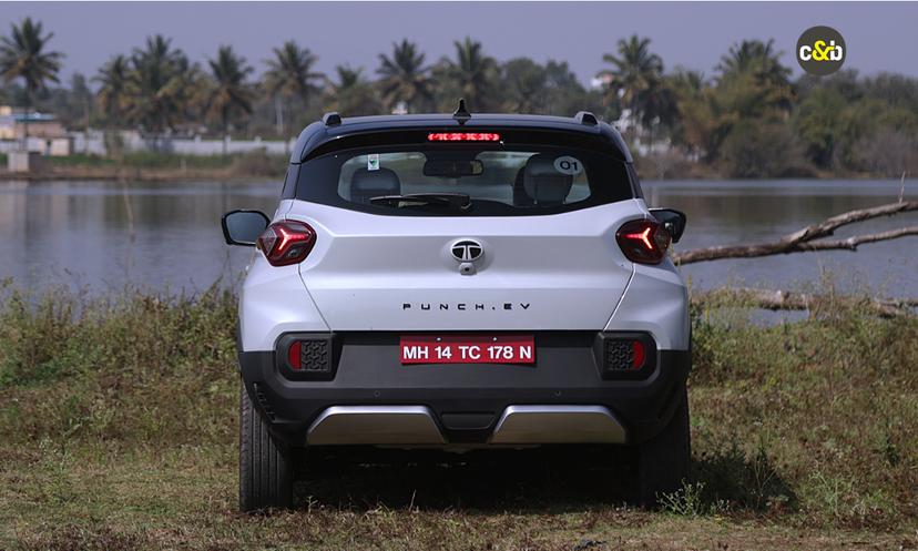 Tata Punch Ev Rearview