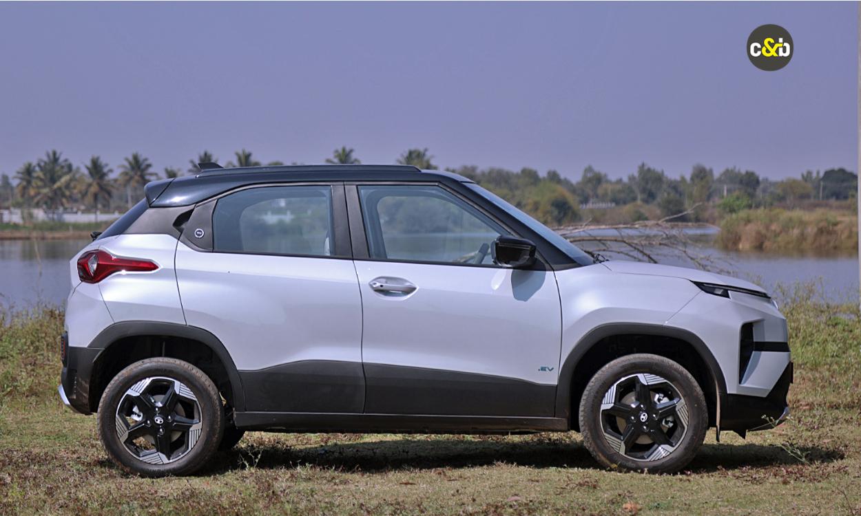 Tata Punch Ev Sideview