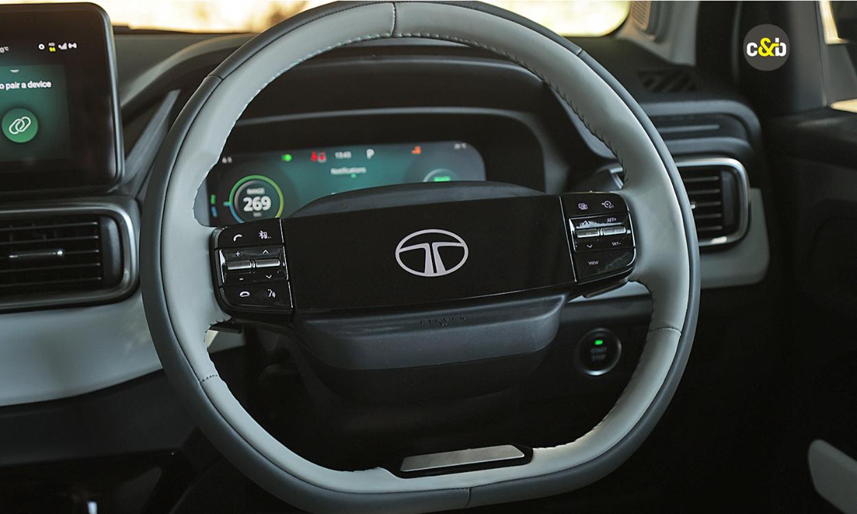 Tata Punch Ev Steering