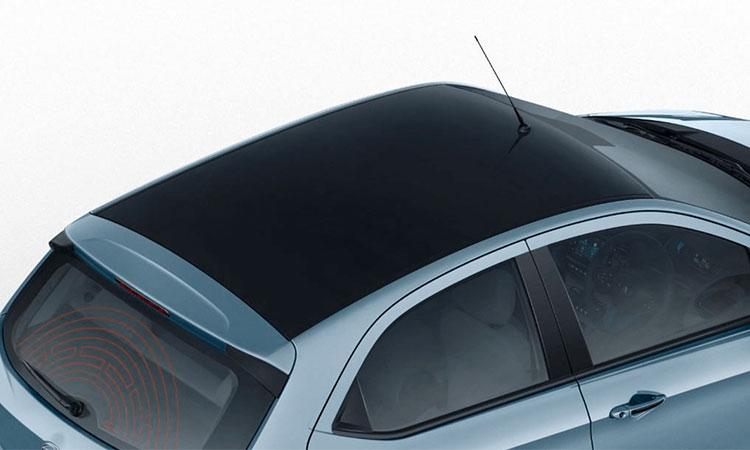 Tata tiago ev dual tone roof