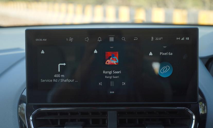 Tata Tiago Ev Display