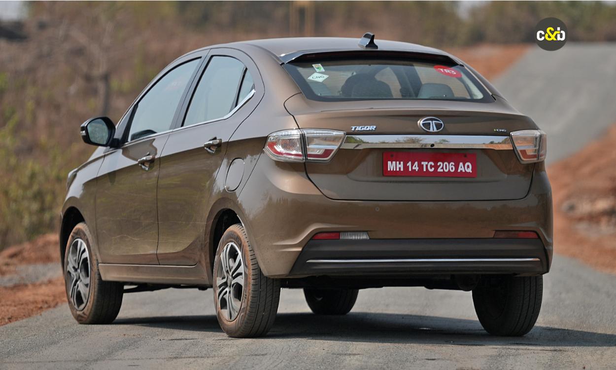 Tata Tigor Icng Rear Look