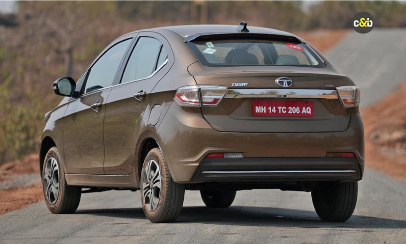 Tata Tigor Icng Rear Look
