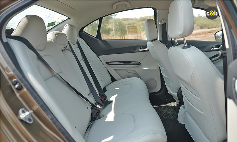 Tata Tigor Icng Rear Seats