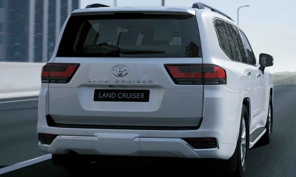 2025 Toyota Land Cruiser rear view