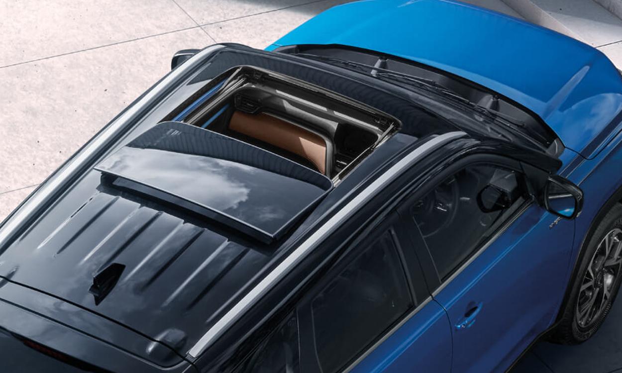 Toyota urban cruiser hyryder sunroof