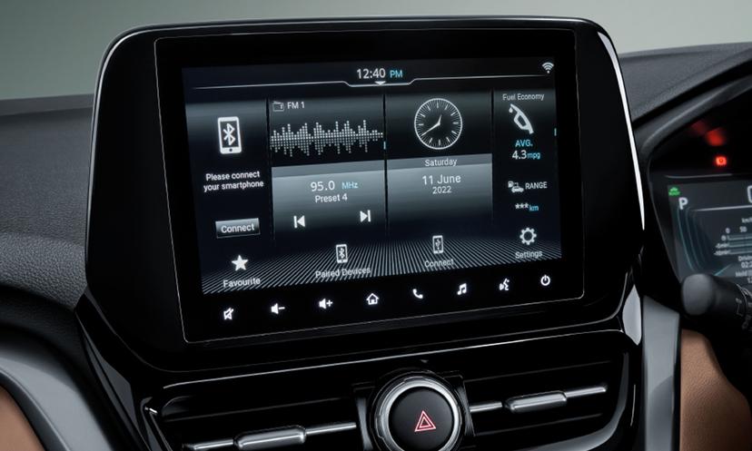 Toyota Urban Cruiser Hyryder Detail Display