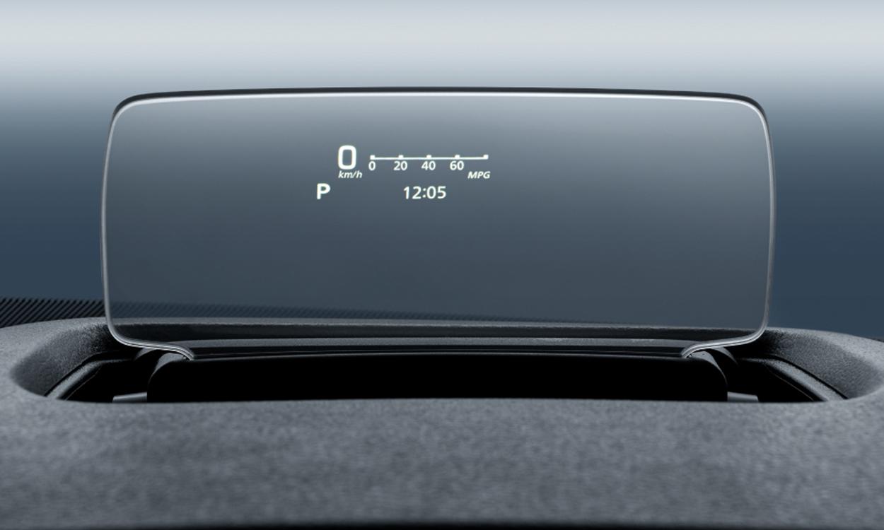 Toyota urban cruiser hyryder head up display