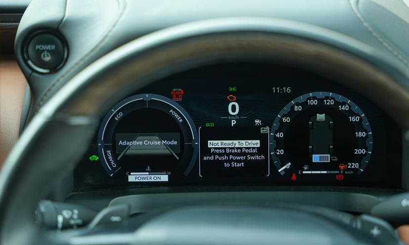 Toyota Vellfire Speedometer