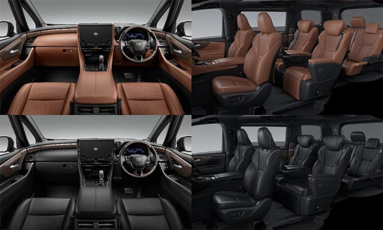 Toyota vellfire cabin