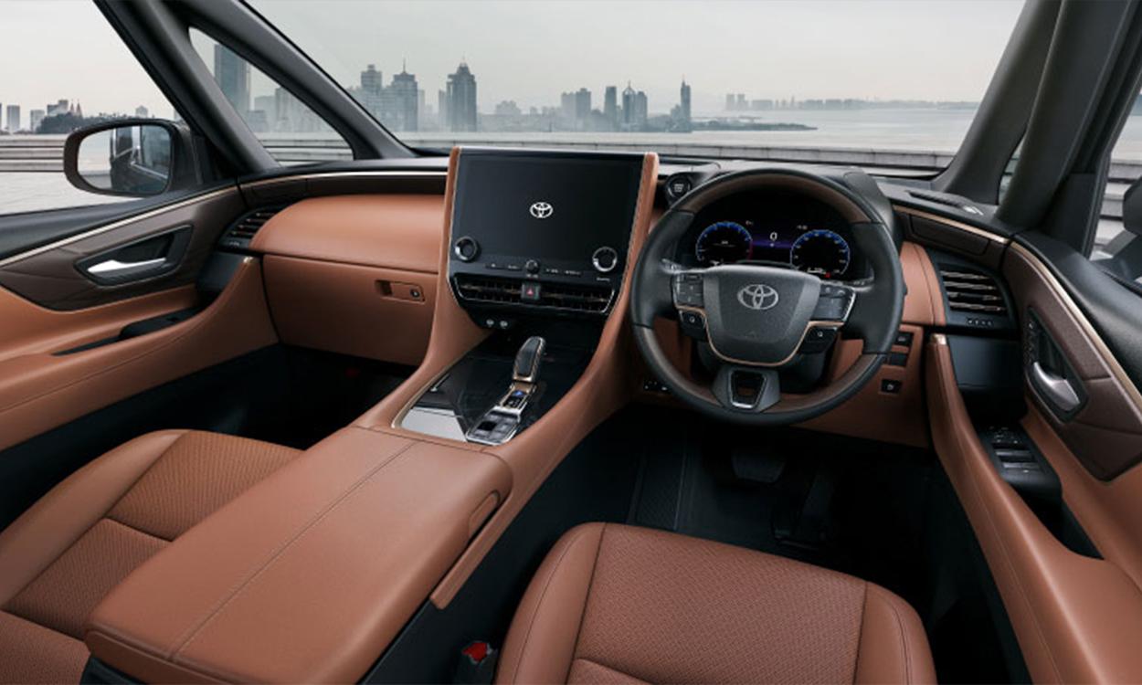 Toyota vellfire dashboard