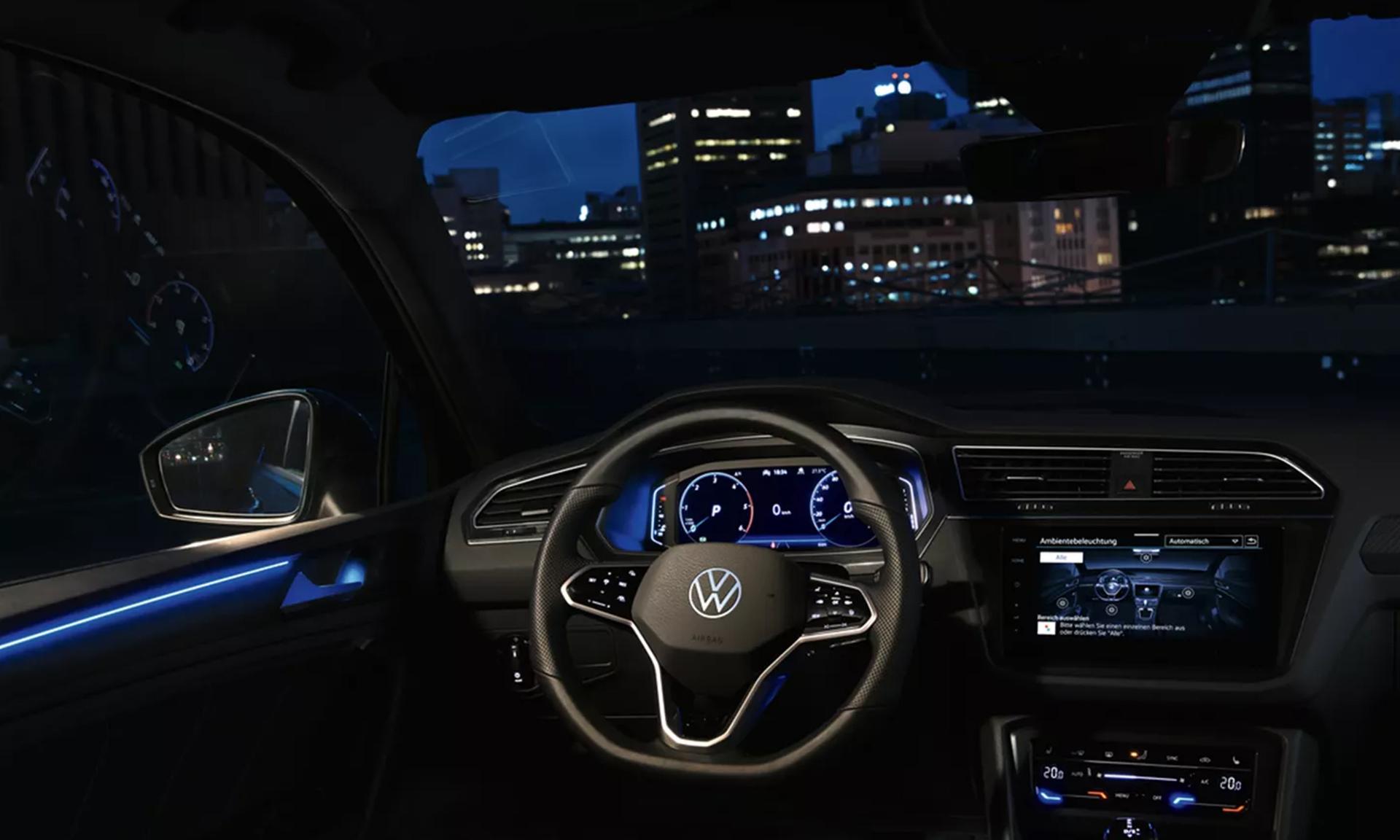 Volkswagen tiguan interior