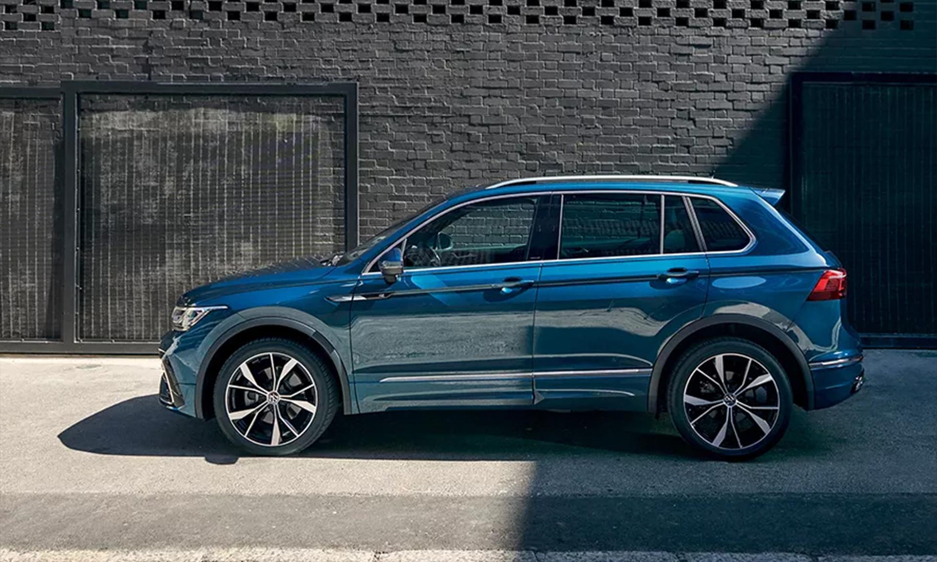 Volkswagen tiguan sideview