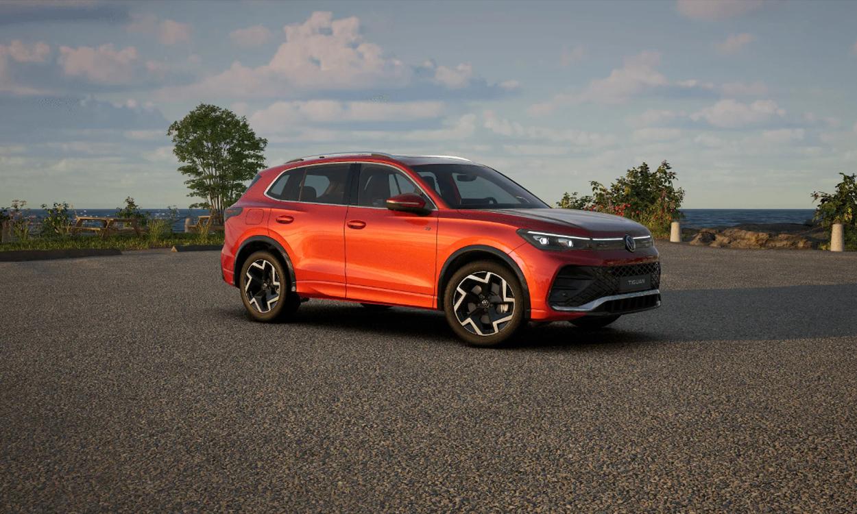 Volkswagen Tiguan R Line Wheels and Door