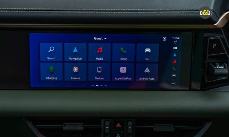 Porsche Macan Turbo Ev Conntected Technology