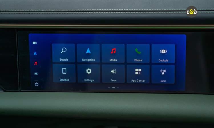 Porsche Macan Turbo Ev Display